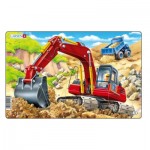  Larsen-U19-1 Rahmenpuzzle - Bagger