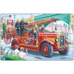  Larsen-U22-2 Rahmenpuzzle - Fire truck