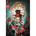 Puzzle  Magnolia-1705 Tea Time with Alice - Romi Lerda Special Edition