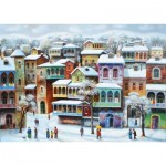 Puzzle  Magnolia-2328 Snow in Old Tbilisi - David Martiashvili Special Edition