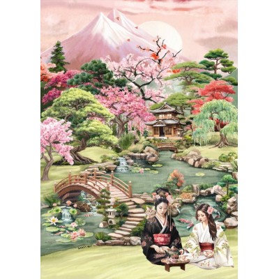 Puzzle  Magnolia-3427 Teegarten