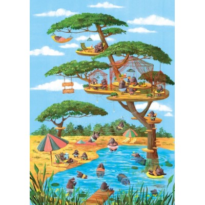 Puzzle  Magnolia-3452 Oase