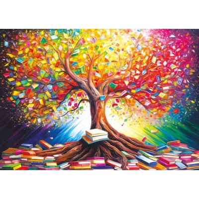 Puzzle Magnolia-8611 Tree of Books