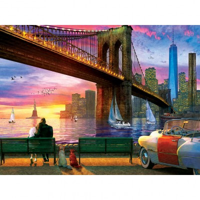 Puzzle  Master-Pieces-32122 New York Romance