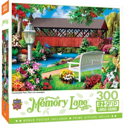 Puzzle  Master-Pieces-32158 XXL Teile - Countryside Park