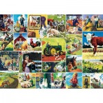 Puzzle  Master-Pieces-71808 Farmland Collage