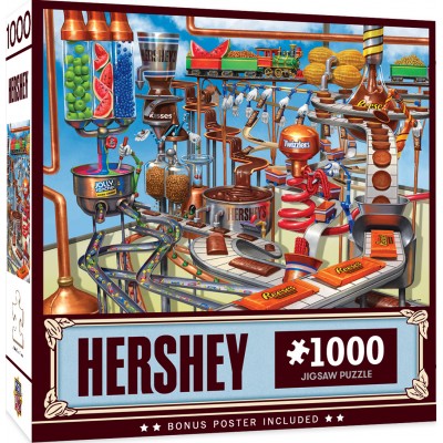 Puzzle  Master-Pieces-71914 Hershey's Chocolate Factory