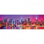 Puzzle  Master-Pieces-72065 City Panoramics - New York