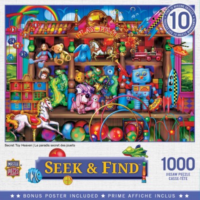 Puzzle  Master-Pieces-72101 Secret Toy Heaven