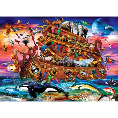 Puzzle  Master-Pieces-72261 Noah's Ark Ships Away