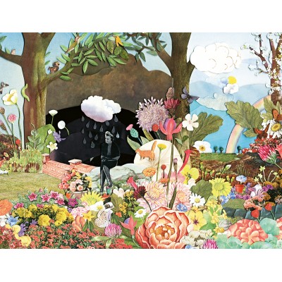 Puzzle Nathan-01092 Curieux Jardin