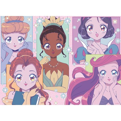 Puzzle Nathan-01099 Funkelnde Augen / Disney Prinzessinnen