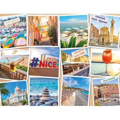 Puzzle Nathan-01613 Nizza, Côte d'Azur