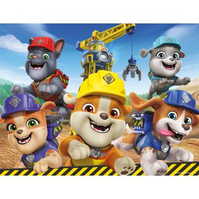 Puzzle Nathan-04150 Rubble & Crew - Helden der Baustelle