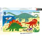 Puzzle  Nathan-86171 Dinosaurier des Jura