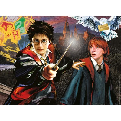 Puzzle  Nathan-86194 XXL Teile - Harry Potter und Ron