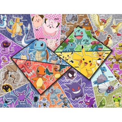 Puzzle  Nathan-87314 The 16 Types of Pokemon