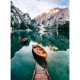 The Boats of Lake Braies - Italy