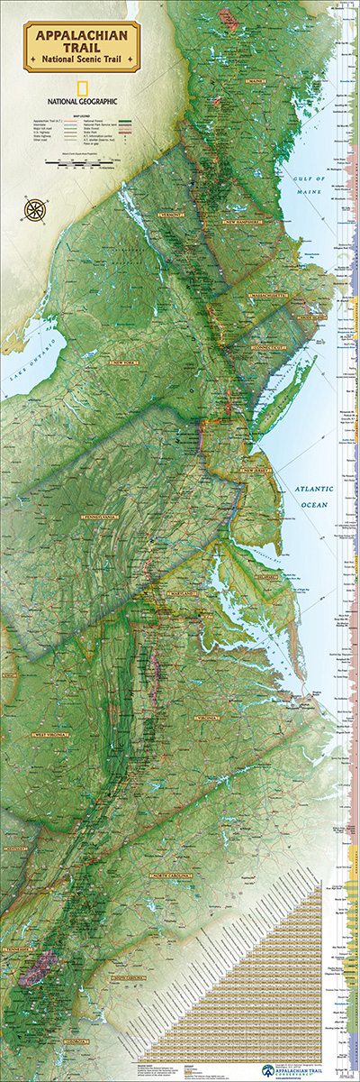 Puzzle  New-York-Puzzle-NG1708 Appalachian Trail