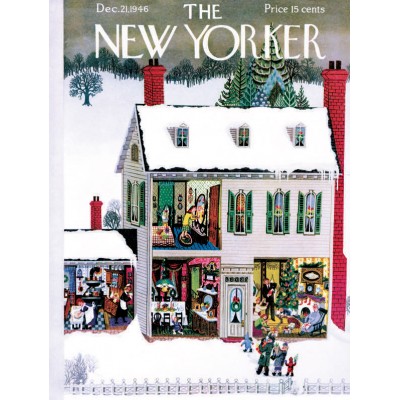 Puzzle New-York-Puzzle-NY1615 XXL Teile - Home for the Holidays