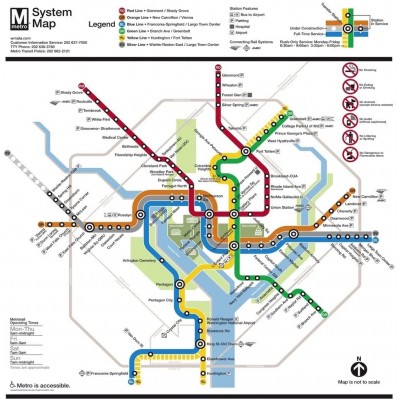 Puzzle  New-York-Puzzle-SW131 XXL Teile - Washington DC Subway
