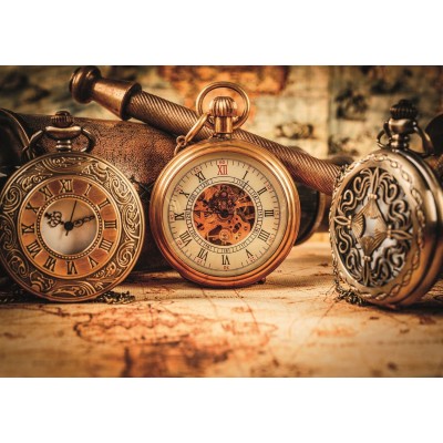 Puzzle  Nova-Puzzle-46004 Antike Uhren