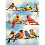 Puzzle  Cobble-Hill-45046 XXL Teile - Birds on a Wire