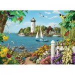 Puzzle  Cobble-Hill-45062 XXL Teile - By the Bay