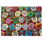 Puzzle  Cobble-Hill-80144 Sugar Skull Cookies