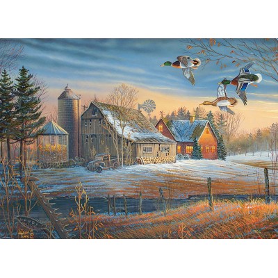 Puzzle  Cobble-Hill-85048 XXL Teile - Farmstead Flyby
