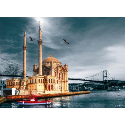 Puzzle  Perre-Anatolian-3171 Türkei - Istanbul: Ortaköy Moschee