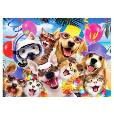 Puzzle  Perre-Anatolian-3318 Beach Party Selfie