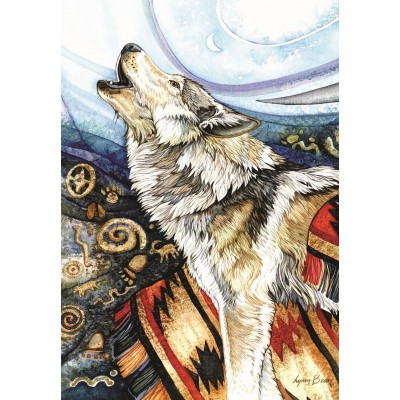 Puzzle Perre-Anatolian-3328 Howling Wolf