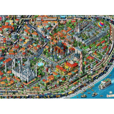 Puzzle Perre-Anatolian-4913 Fractal Istanbul
