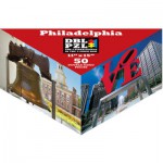  Pigment-and-Hue-DBLPHL-00817 Beidseitiges Puzzle - Philadelphia