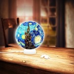  Pintoo-J1013 3D Puzzle - Sphere Light - Van Gogh