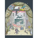 Puzzle  Pomegranate-AA285 Edward Gorey (Dracula)