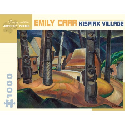 Puzzle Pomegranate-AA925 Emily Carr - Kispiax Village, 1929