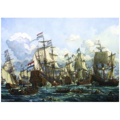 Puzzle PuzzelMan-128 Seeschlacht 1666