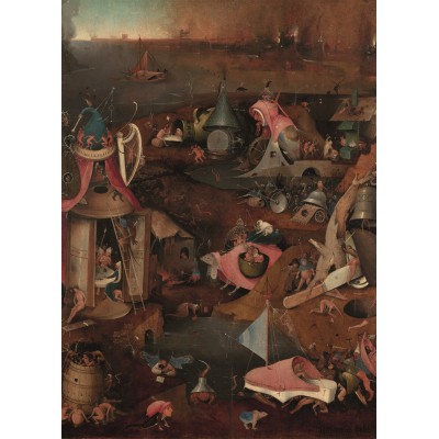 Puzzle PuzzelMan-767 Hieronymus Bosch: Das Jüngste Gericht