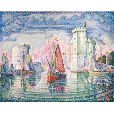 Puzzle-Michele-Wilson-A1006-900 Handgeschnittenes Holzpuzzle - Entrance To The Port Of La Rochelle