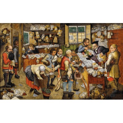 Puzzle-Michele-Wilson-A1031-650 Handgeschnittenes Holzpuzzle - The Village Lawyer