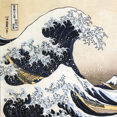 Puzzle-Michele-Wilson-Cuzzle-Z943 Puzzle aus handgefertigten Holzteilen - Hokusai: Die Welle