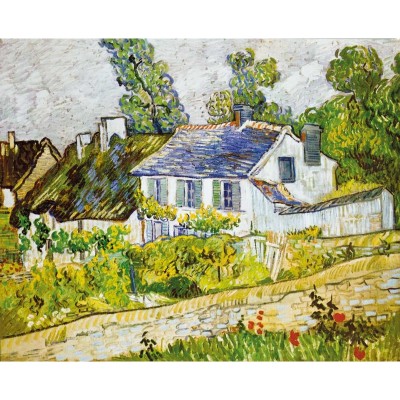 Puzzle-Michele-Wilson-H218-300 Puzzle aus handgefertigten Holzteilen - Vincent Van Gogh - Auvers