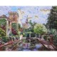 Handgeschnittenes Holzpuzzle - Manuel Garcia Y Rodriguez - The Alcazar Basin
