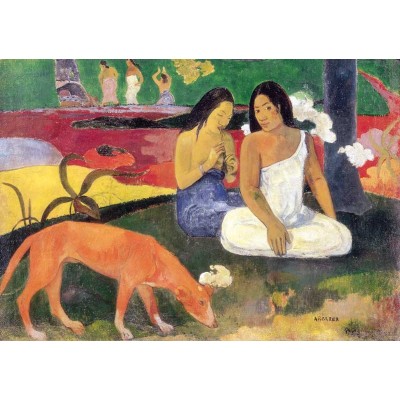 Puzzle-Michele-Wilson-K447-12 Puzzle aus handgefertigten Holzteilen - Paul Gauguin - Arearea