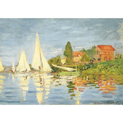 Puzzle-Michele-Wilson-K452-50 Puzzle aus handgefertigten Holzteilen - Claude Monet