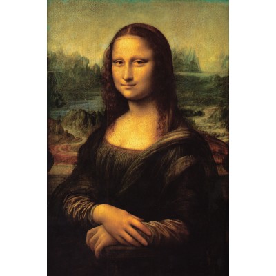 Puzzle-Michele-Wilson-K739-50 Puzzle aus handgefertigten Holzteilen - Leonardo da Vinci - Mona Lisa