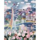 Puzzle aus handgefertigten Holzteilen - Raoul Dufy - Paris im Frühling