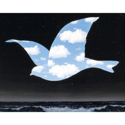 Puzzle-Michele-Wilson-W555-24 Holzpuzzle - Magritte